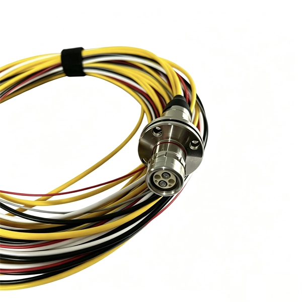 The fiber optic cable is not plugged in properly