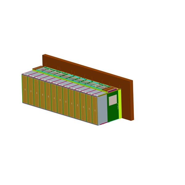 How much data volume requires a core switch 
